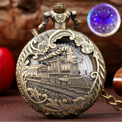 Hogwarts Pocket Watch Dumbledors Army with Belt Clip and Chain