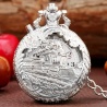 Hogwarts Pocket Watch Dumbledors Army with Belt Clip and Chain