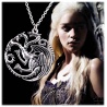 G.o.Thrones Keychain House Targaryen Coat of Arms Dragon "Fire and Blood"