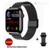 Smartwatch Qualk.-Chip Serie6 Blutw,WhatsApp,Musik iPhone Android schwarz,rosè,silber