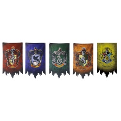 Banner Hogwarts Antik 30x50cm Gryffindor Ravenclaw Hufflepuff Slytherin Flaggen H.Potter