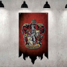 Banner Hogwarts Antik 70x120cm Gryffindor Ravenclaw Hufflepuff Slytherin 30x50 Flaggen H.Potter