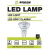 LED-Leuchte GU10 5W Glasversion Leuchtmittel warmweiß