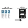 1.5V USB AA li-ion Battery 3500mWh 100% capacität 1200x mal wieder aufladbar