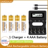 1.5V USB AA li-ion Battery 3500mWh 100% capacität 1200x mal wieder aufladbar