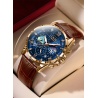 Lige (L)uxus Herren Armbanduhr Van Gogh Sternennacht