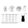 rotes Gothic Mini Kleid mit Spitze und Hoher Taille Bodycon Kleid Vintage Punk in L oder M