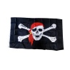 Pirates Flagge Fahne Skull Totenkopf Pirat 90 x 150 cm - wetterfeste Qualität