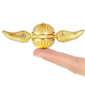 Schnatz bracelet with finely grained golden snip & braided leather straps