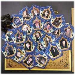 22 Stück Hogwarts Zauberer Sammelkarten H.Potter,Hermine, Dumbledore u.v.a.