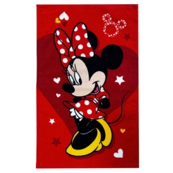 Disney Minnie Handtuch, Gesichtstuch, Handtuch 30x50 Baumwolle Lizenzartikel