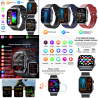 2026 Smartwatch HD+ Gesundheit Sport iOS Android AMOLED Blutzucker Harn.EGK uvvm