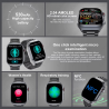 2026 Smartwatch HD+ Gesundheit Sport iOS Android AMOLED Blutzucker Harn.EGK uvvm