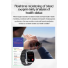 2026 Smartwatch HD+ Gesundheit Sport iOS Android AMOLED Blutzucker Harn.EGK uvvm