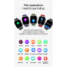 2026 Smartwatch HD+ Gesundheit Sport iOS Android AMOLED Blutzucker Harn.EGK uvvm