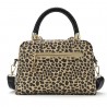 Damen Handtasche Leopard Flitter Umh?ngetasche 