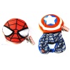 Teilen 2in1 U-förmiges ReiseKissen Spiderman oder Captain America Schild Marvel Lizenz