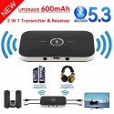 Bluetooth 5.3 Wireless Adapter Audio Sender Empfänger RCA 3,5 mm AUX-Buchse USB