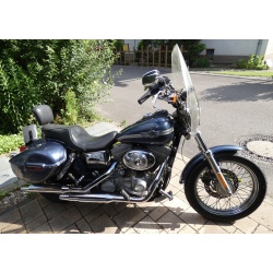 Harley Davidson Dyna Glide 2003 - 100 Jahre Modell ca. 19.100km Gunmetal Blue