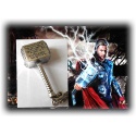 Avengers Thor's Hammer (zierlich) Mjölnir als Anhänger oder Schlüsselanhänger