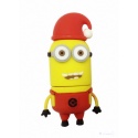 8GB USB Stick Funny Male (Wichtel Two Eye) with LED - (Christmas Man / Nikolaus)