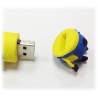 8GB USB Stick lustiges M?nnchen (Feuerwehrmann Zweiauge) mit LED