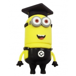 8GB USB Stick Funny Male (Student Two Eye) with LED