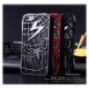 Spider Man Spinnen Blitz Cover - iPhone 5 Schutz-H?lle - Cover Case - Comic Fashion (Schwarz)