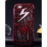 Spider Man Spinnen Blitz Cover - iPhone 5 Schutz-H?lle - Cover Case - Comic Fashion (Schwarz)