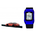 Rennwagen Racing-Car Kinder Uhr Digital mit LED-Farbauswahl Armbanduhr